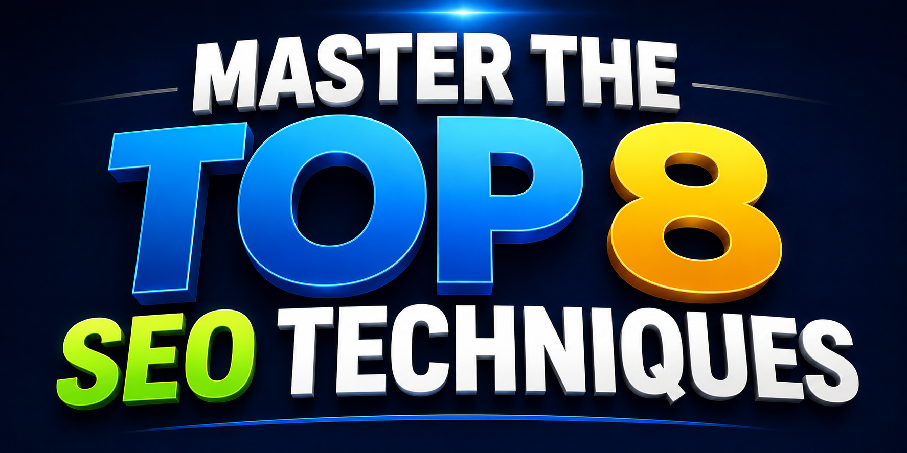 Master the top 8 SEO techniques to improve website rankings and organic search visibility
