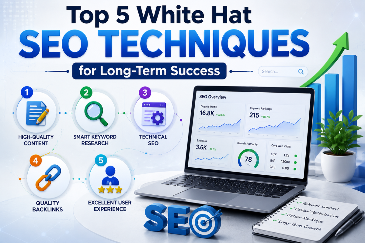 Top 5 White Hat SEO Techniques for Long-Term Success