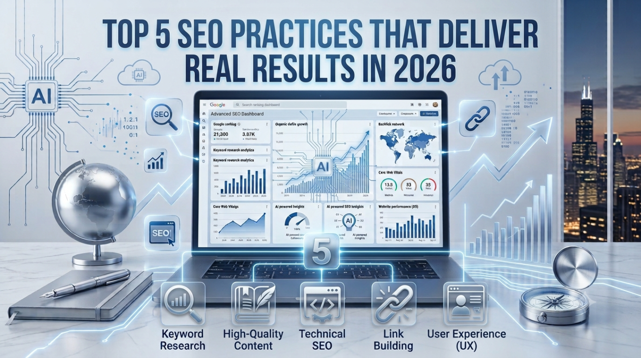 Top 5 SEO Practices That Deliver Real Results in 2026