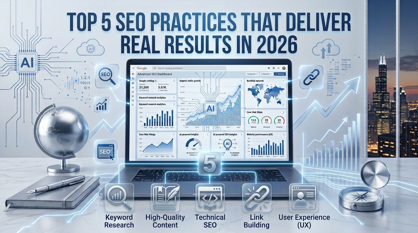 Top 5 SEO Practices That Deliver Real Results in 2026