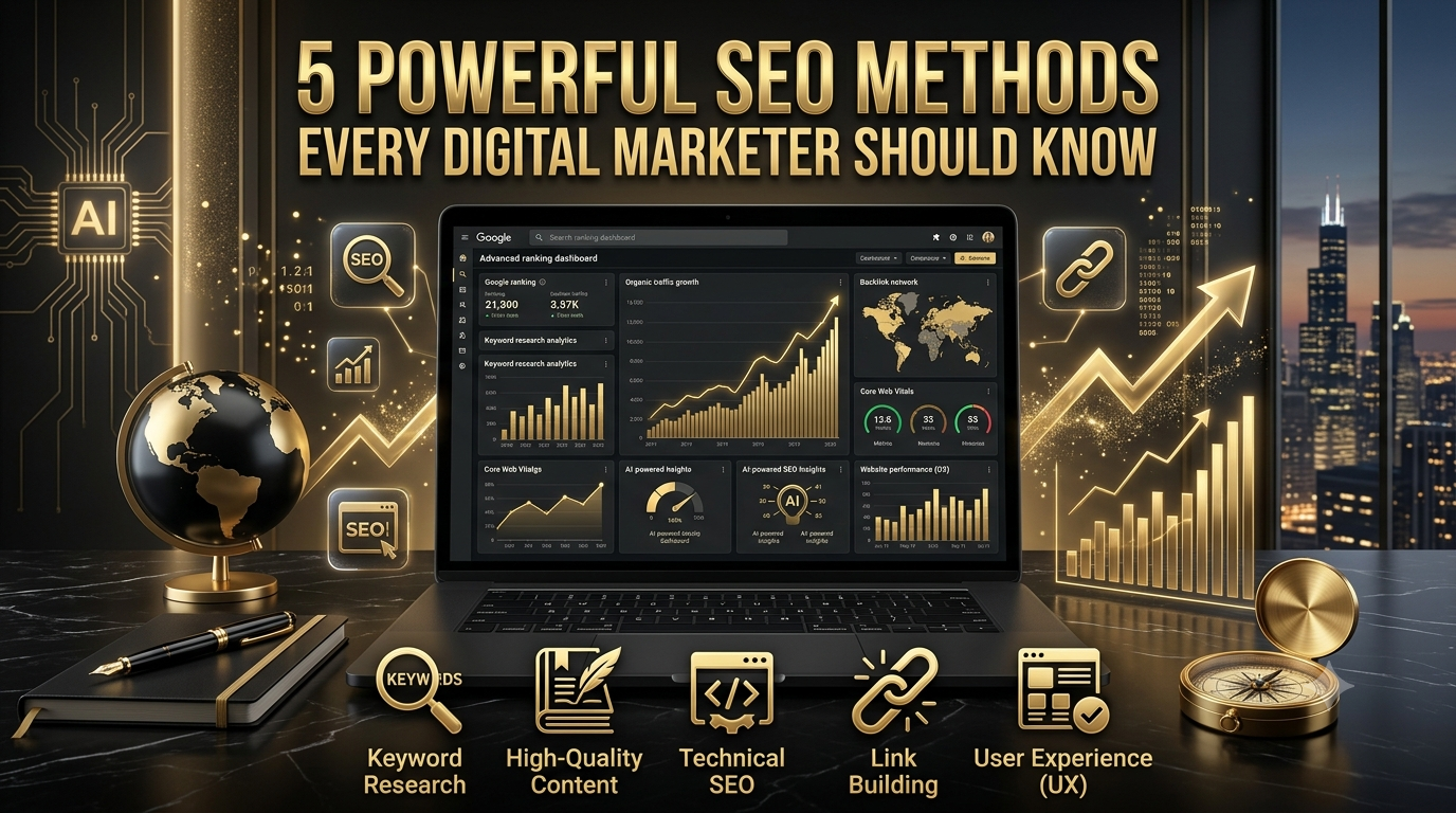1. 5 Powerful SEO Methods Every Digital Marketer Should Know