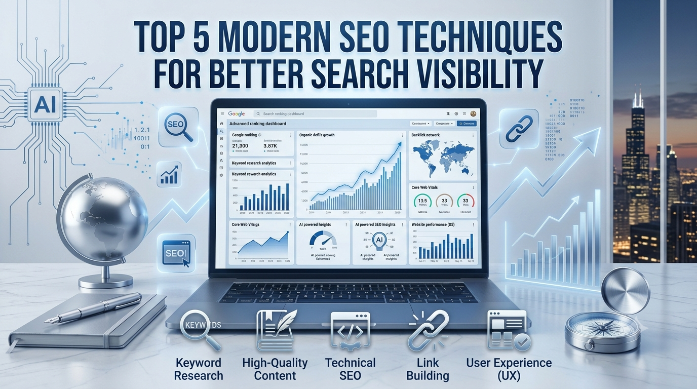 2. Top 5 Modern SEO Techniques for Better Search Visibility